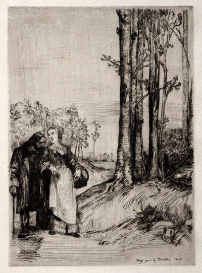 ممشى النقاهة ، ج. 1861. بواسطة ألفونس ليجروس