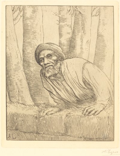 رجل يتسلق الحائط (L'escalade) بواسطة ألفونس ليجروس
