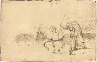 Milkmaid of Boulogne ، اللوحة الأولى (Laitiere a Boulogne) بواسطة ألفونس ليجروس