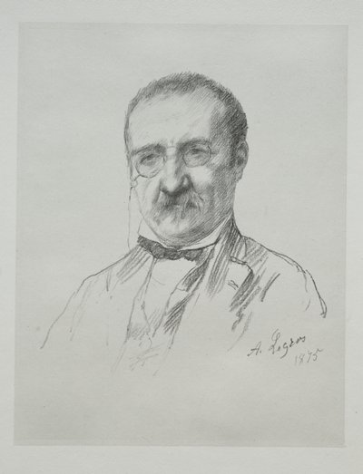 السيد Champfleury ، 1875. بواسطة ألفونس ليجروس