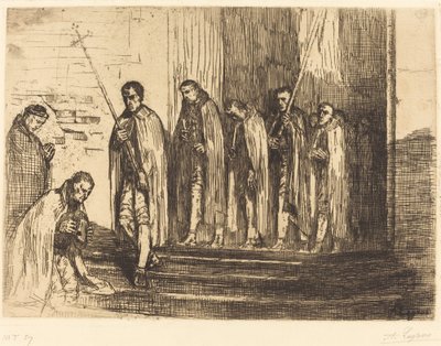 موكب مغادرة الكنيسة بواسطة ألفونس ليجروس