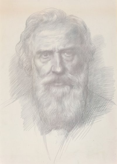 بورتريه ذاتي ، ج. 1895. بواسطة ألفونس ليجروس