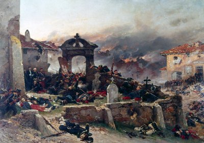 A Neuville ، مقبرة Saint-Privat بواسطة ألفونس ماري دي نوفيل