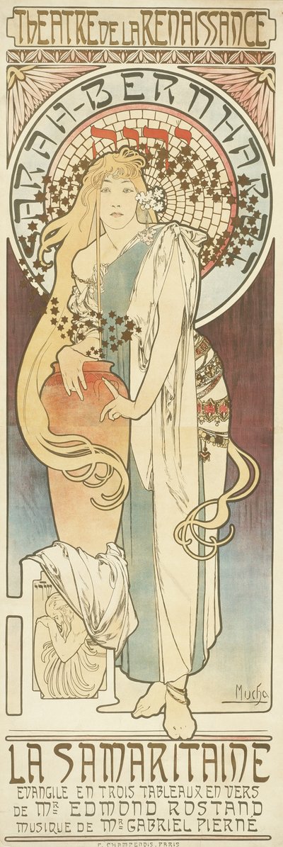 السامري ، 1897 بواسطة ألفونس موشا