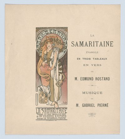 السامري ، 1897 بواسطة ألفونس موشا