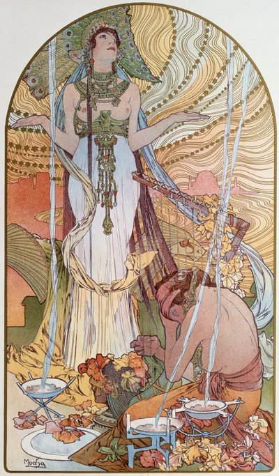 سالامبو ، 1897. بواسطة ألفونس موشا