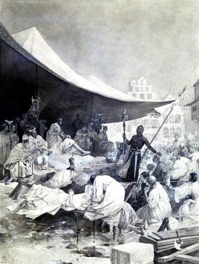 الصليب ، c1900-1939 بواسطة ألفونس موشا