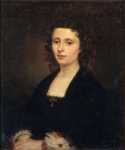 صورة لأثينيس ميالاريت 1826-1899 ، 1855. بواسطة اماندين ببغاء