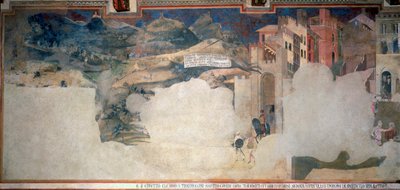 رمزية الحكومة السيئة ، تفاصيل من Sala della Pace في Palazzo Pubblico ، سيينا بواسطة أمبروجيو لورنزيتي