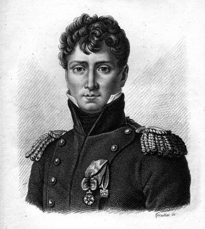 أوغست دي كولبير (1777-1809) ، الجنرال الفرنسي في "Portraits des Général Français" ". نقش بواسطة أمبرواز تارديو عام 1818. مجموعة ستيلا بواسطة أمبرواز تارديو