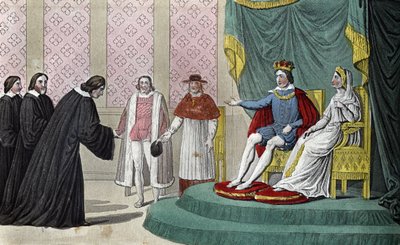 أعلن فرانسوا الثاني (1544-1560) لنواب البرلمان الذين يأتون لاستقباله بعد وفاة والده أنه اختار أعمامه دوق Guise (Francois) بواسطة أمبرواز تارديو