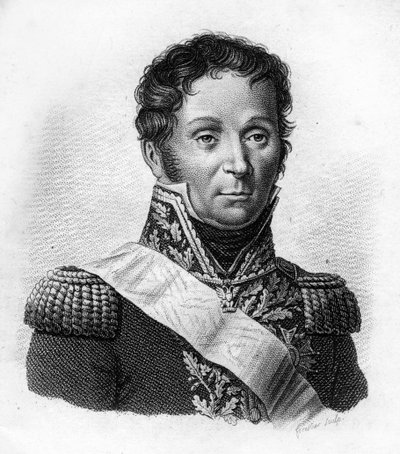 فرانسوا إتيان كيليرمان فيلس (1770-1835) ، قائد سلاح الفرسان. في "صور الجنرالات الفرنسيين بعد انتصارات وفتوحات الفرنسيين" ". نقش بواسطة أمبرواز تارديو عام 1818. مجموعة ستيلا. بواسطة Ambroise Tardieu
