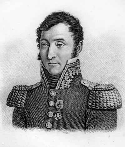 الجنرال جان جوزيف تاراير (1770-1855) - في "صور الجنرالات الفرنسيين تضم انتصارات وغزوات الفرنسيين". نقش بواسطة أمبرواز تارديو عام 1818. مجموعة ستيلا. بواسطة أمبرواز تارديو