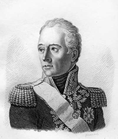 Louis Marie Turreau de Garambouville (1756-1816) ، الجنرال الفرنسي. - في "Portraits of French Generals en suite les victoires et conêtes des Français" ". نقش بواسطة أمبرواز تارديو عام 1818. مجموعة ستيلا. بواسطة أمبرواز تارديو