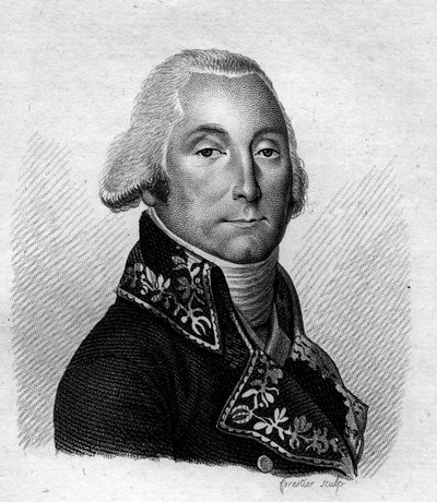 صورة لأوليفييه ماكو ريفاود دي لا رافينيير (1766-1839). General et Baron d'Empire. في "" صور الجنرالات الفرنسيين بعد انتصارات وفتوحات الفرنسيين "". نقش بواسطة أمبرواز تارديو عام 1818. مجموعة ستيلا. بواسطة أمبرواز تارديو