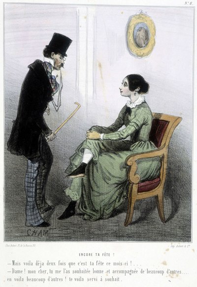 - في "" Madeleines "لشام ، v.1870-1880 بواسطة أميدي دي نوي (شام)