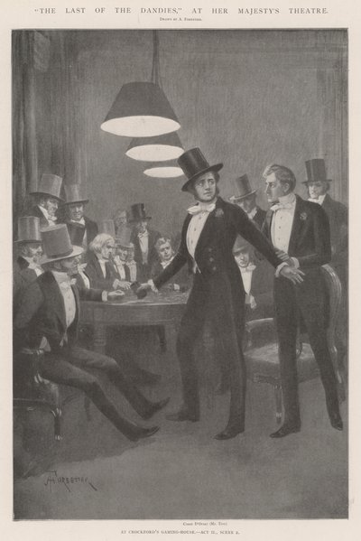 The Last of the Dandies ، في مسرح صاحبة الجلالة بواسطة أميدي فوريستير