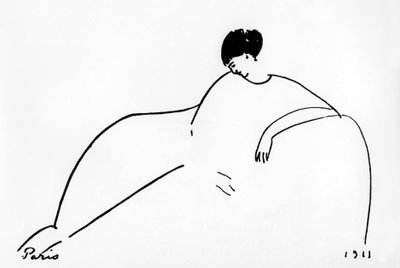 آنا أخماتوفا (1889-1967) شاعرة روسية بواسطة أميديو موديجلياني