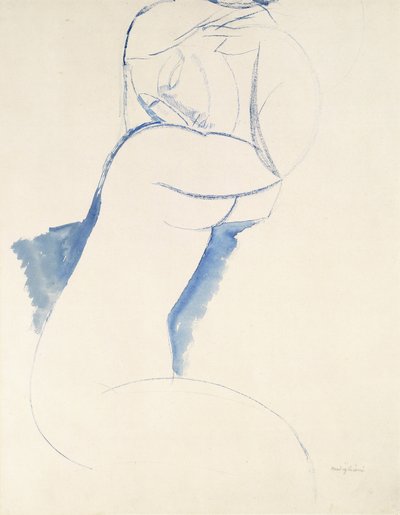 Caryatide ، ج .1913 بواسطة أميديو موديجلياني