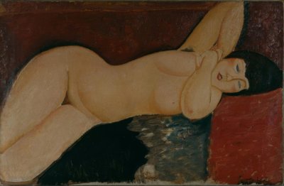 الكذب عاريا بواسطة Amedeo Modigliani