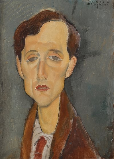 صورة فرانز هيلينز (1881-1972). 1919 بواسطة أميديو موديجلياني