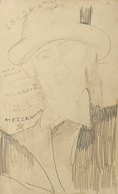 صورة بليز سيندارس ، c.1916-18 بواسطة أميديو موديجلياني