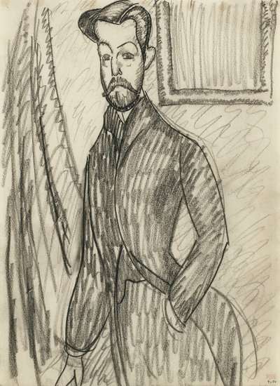 صورة للدكتور بول الكسندر (1881-1968) بواسطة موديلياني ، أميديو (1884-1920) بواسطة أميديو موديجلياني