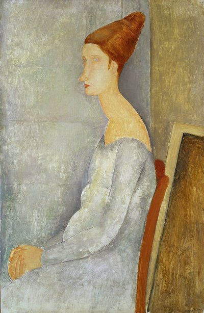 صورة لجين هيبوتيرن 1918 بواسطة Amedeo Modigliani