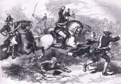 روت من المجندين المخلصين ، رسم توضيحي من Cassells History of the United States نشره Cassell، Petter & Galpin، c1900 (litho) بواسطة مدرسة اللغة الإنجليزية الأمريكية