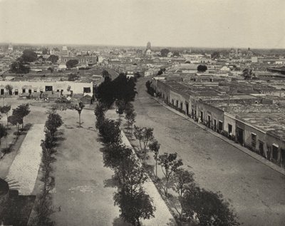 مدينة كويريتارو ، المكسيك (b / w photo) بواسطة المصور الأمريكي (بعد)