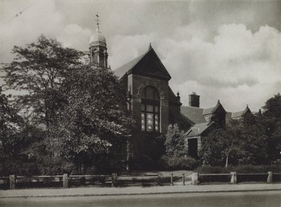 جامعة هارفارد: Hemenway Gymnasium (b / w photo) بواسطة المصور الأمريكي (بعد)