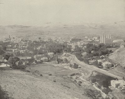 سولت ليك سيتي ، يوتا (صورة b / w) بواسطة المصور الأمريكي (بعد)