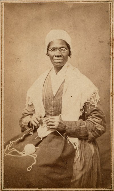 بطاقة زيارة Sojourner Truth ، 1864 بواسطة مصور أمريكي