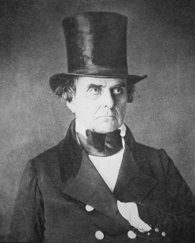 Daniel Webster (1782-1852) (b/w photo) بواسطة مصور أمريكي