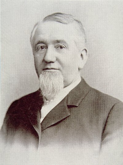 George M. Pullman (1831-97) (b/w photo) بواسطة مصور أمريكي