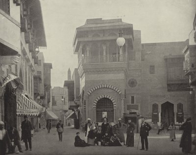 في شارع القاهرة بواسطة مصور أمريكي