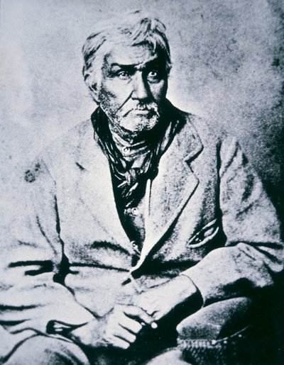 Jesse Chisholm (b/w photo) بواسطة مصور أمريكي