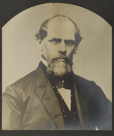 John Augustus Roebling ، c.1866-7 (طباعة الجيلاتين الفضية) بواسطة مصور أمريكي