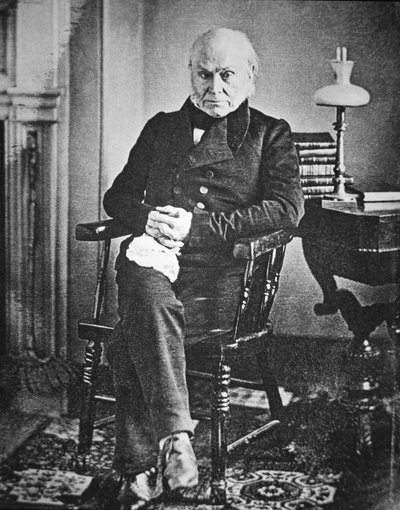 John Quincy Adams (1767-1848) 1847 (daguerreotype) بواسطة مصور أمريكي