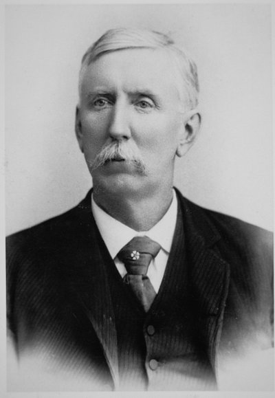 Joseph McCoy (1837-1915) (b/w photo) بواسطة مصور أمريكي