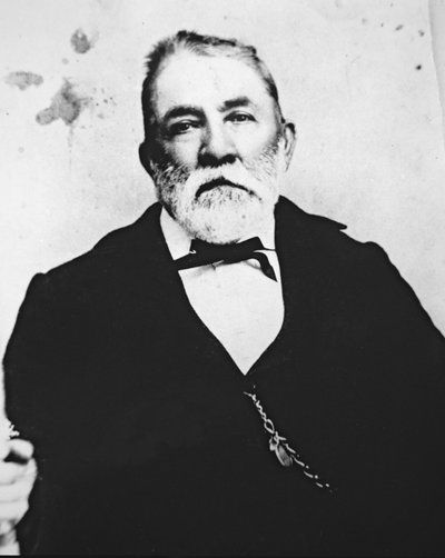 Judge Roy Bean (1825-1903) (b/w photo) بواسطة مصور أمريكي