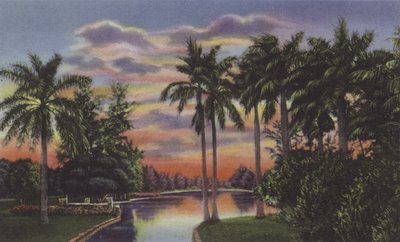 Lago del Country Club، Lake at Country Club Park (صورة ملونة) بواسطة American Photographer