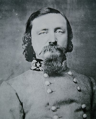 Portrait of General George Pickett (b/w photo) بواسطة مصور أمريكي
