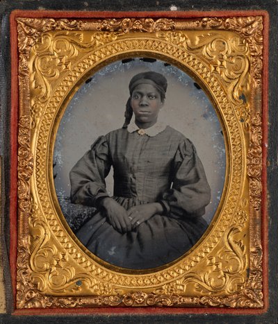 صورة لامرأة، ج. 1860 (صورة) بواسطة مصور أمريكي