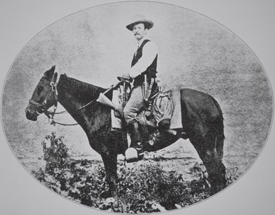 Sergeant James B. Gillett (b/w photo) بواسطة مصور أمريكي
