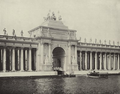 Peristyle من بحيرة ميشيغان بواسطة مصور أمريكي