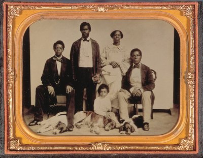 مشهد الزفاف ، c.1860 بواسطة مصور أمريكي