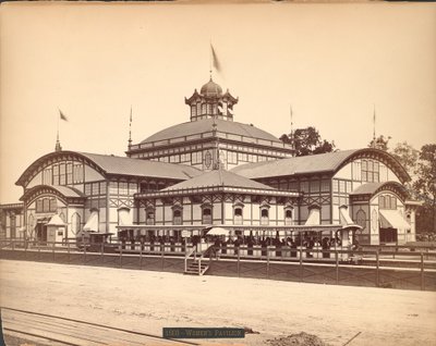 جناح المرأة ، معرض المئوية الدولي ، فيلادلفيا ، 1876 (طباعة زخرفية) بواسطة مصور أمريكي