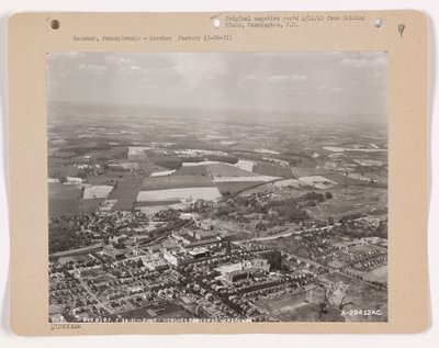 منظر هيرشي ، بنسلفانيا ، 26 مايو 1931 (صورة بالأبيض والأسود) بواسطة مصور أمريكي