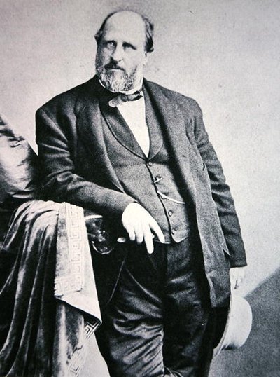 وليام مارسي "بوس" تويد (1823-1878) (أبيض وأسود الصورة) بواسطة مصور أمريكي